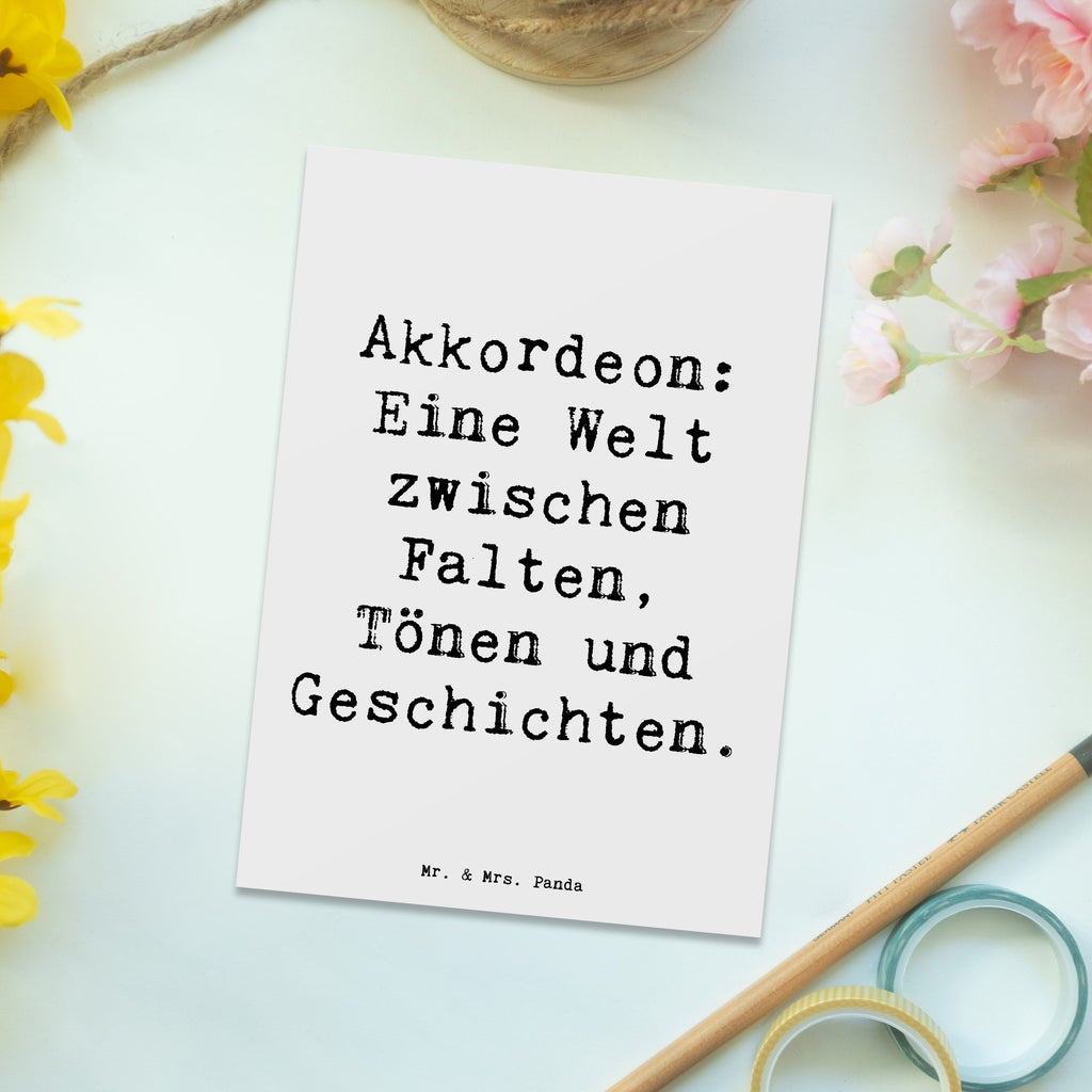 Postkarte Spruch Akkordeon: Eine Welt zwischen Falten, Tönen und Geschichten. Einladungskarten Geburtstag, Dankeskarte, Einladung, Ansichtskarten, Karte, Einladung Geburtstag, Geschenkkarte, Postkarte, Geburtstagskarte, Einladungskarte, Ansichtskarte, Grußkarte, Instrumente, Geschenke Musiker, Musikliebhaber