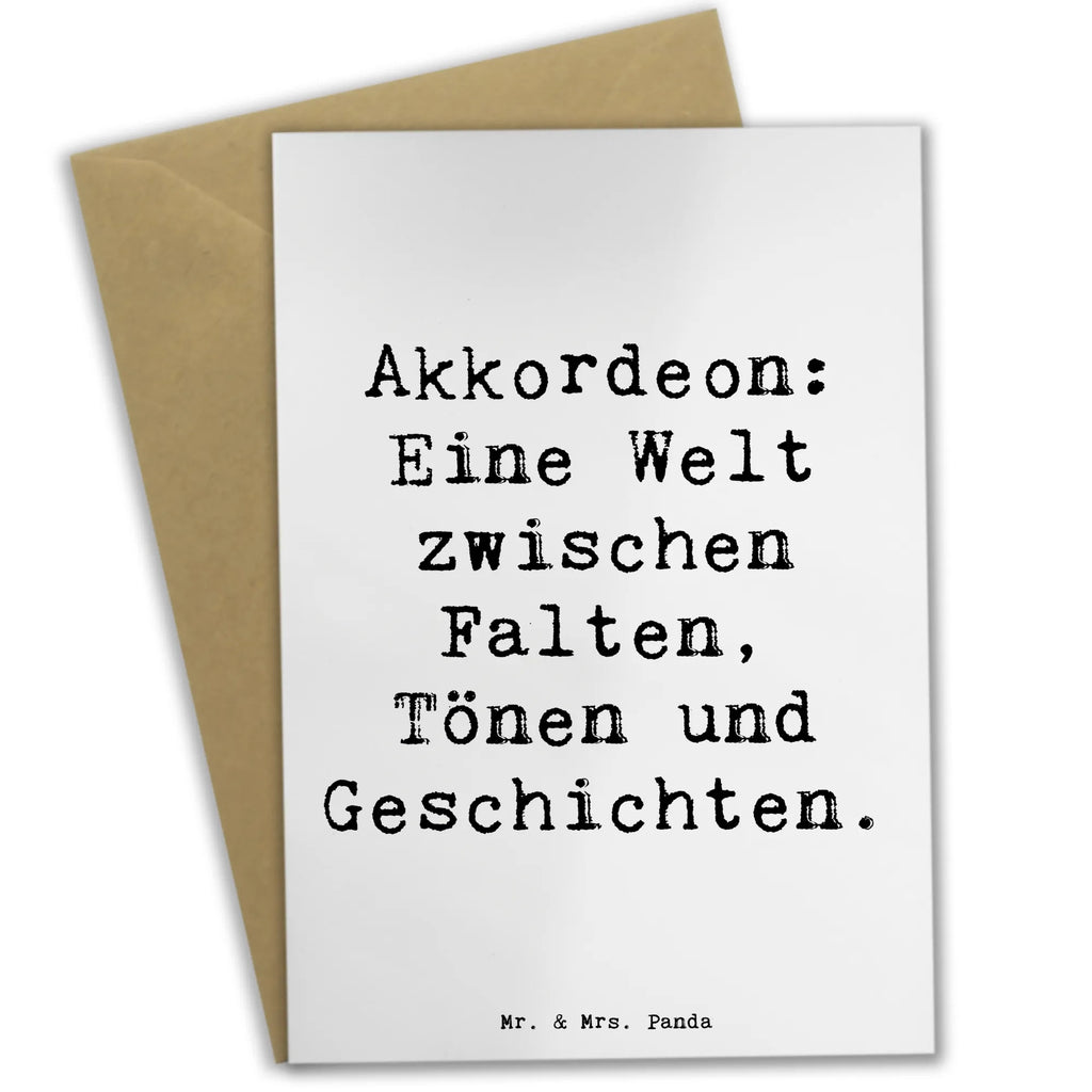Grußkarte Spruch Akkordeon Vielfalt Karte, Geburtstagskarte, Einladungskarte, Glückwunschkarte, Hochzeitskarte, Grußkarte, Klappkarte, Ansichtskarten, Instrumente, Geschenke Musiker, Musikliebhaber