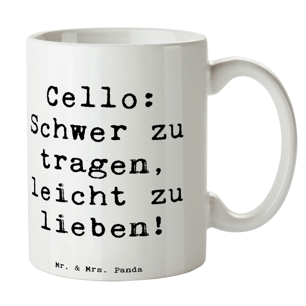 Tasse Spruch Cello Liebe Tasse mit Zitaten, Porzellantasse, Keramiktasse, Kaffeetasse, Geschenktasse, Tasse, Teetasse, Tasse mit Motiven, Bürotasse, Instrumente, Geschenke Musiker, Musikliebhaber