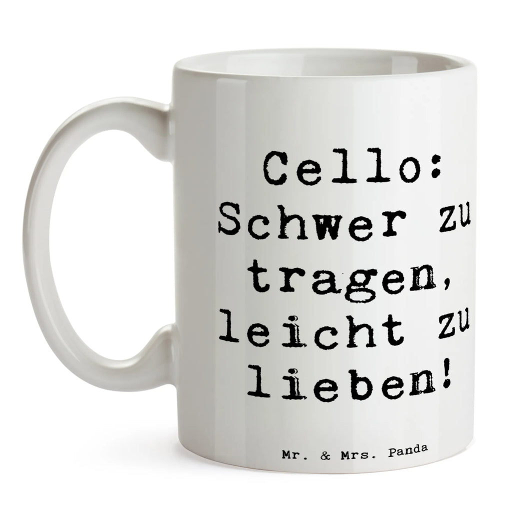 Tasse Spruch Cello Liebe Tasse mit Zitaten, Porzellantasse, Keramiktasse, Kaffeetasse, Geschenktasse, Tasse, Teetasse, Tasse mit Motiven, Bürotasse, Instrumente, Geschenke Musiker, Musikliebhaber