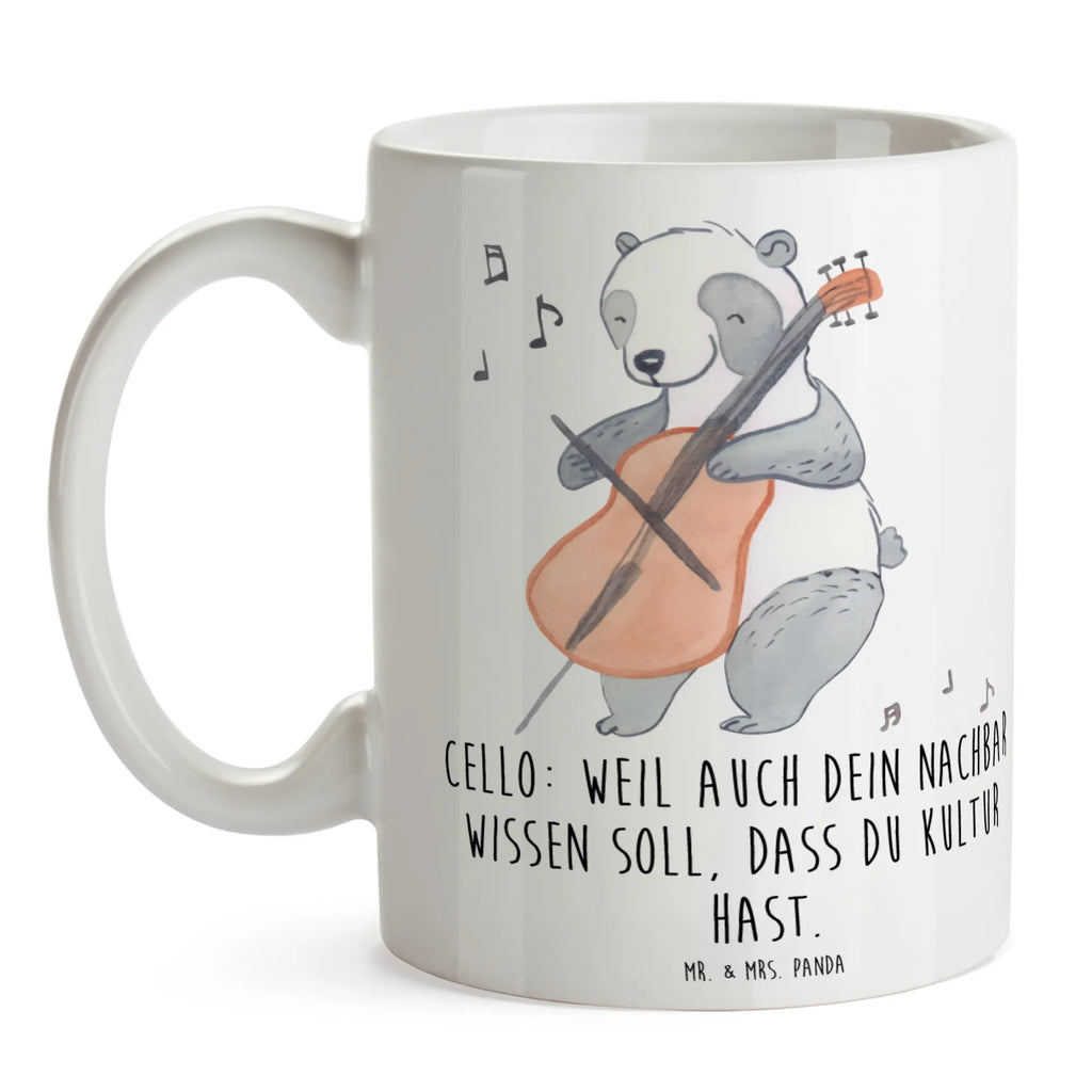 Tasse Cello Kultur Kaffeetasse, Tasse mit Zitaten, Tasse mit Motiven, Teetasse, Porzellantasse, Keramiktasse, Tasse, Geschenktasse, Bürotasse, Instrumente, Geschenke Musiker, Musikliebhaber