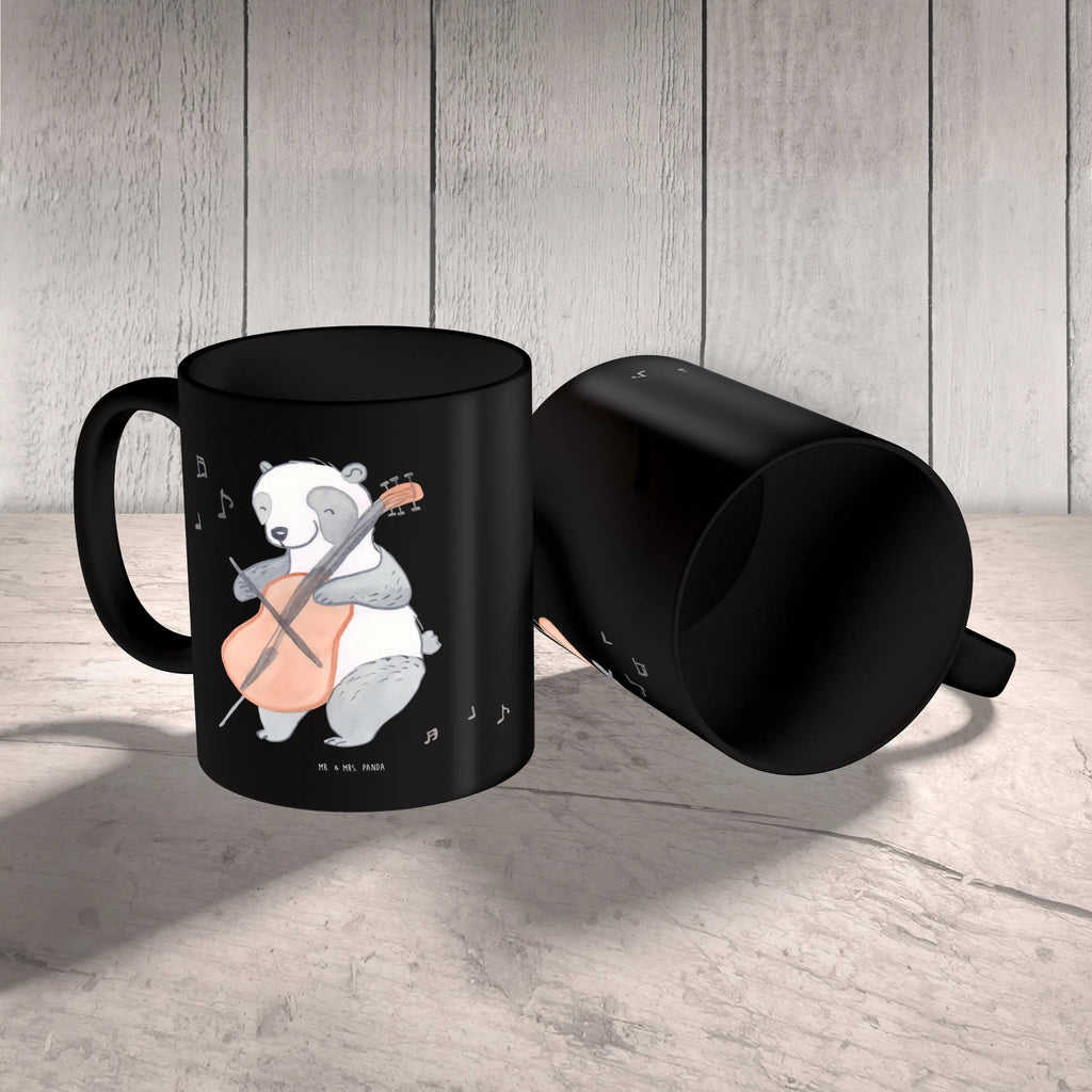 Mug Cello: Schwer zu tragen, leicht zu lieben! Porzellantasse, Tasse mit Motiven, Geschenktasse, Keramiktasse, Tasse, Kaffeetasse, Teetasse, Bürotasse, Tasse mit Zitaten, Instrumente, Geschenke Musiker, Musikliebhaber