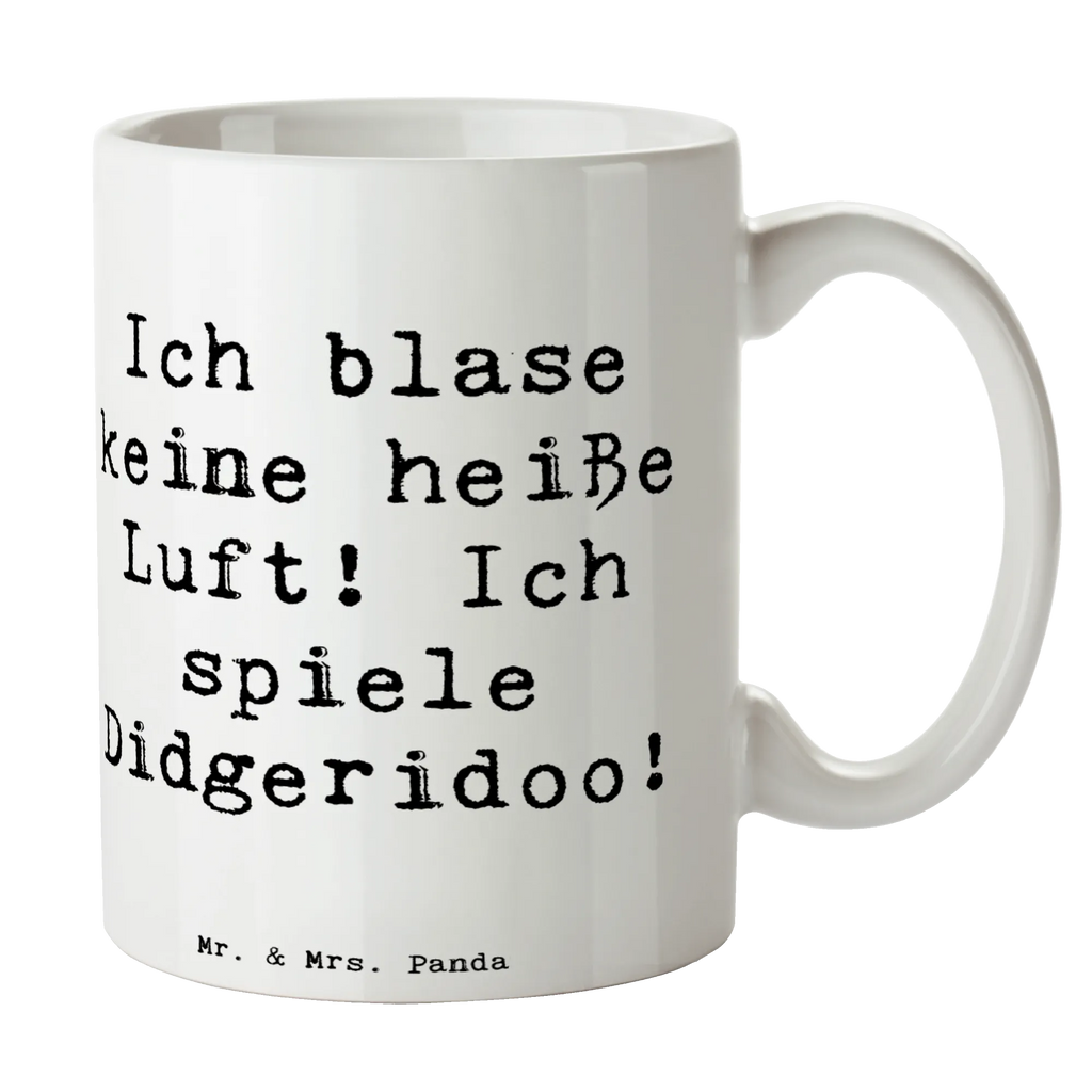 Tasse Spruch Didgeridoo Spieler Porzellantasse, Tasse mit Zitaten, Bürotasse, Keramiktasse, Tasse mit Motiven, Kaffeetasse, Teetasse, Tasse, Geschenktasse, Instrumente, Geschenke Musiker, Musikliebhaber