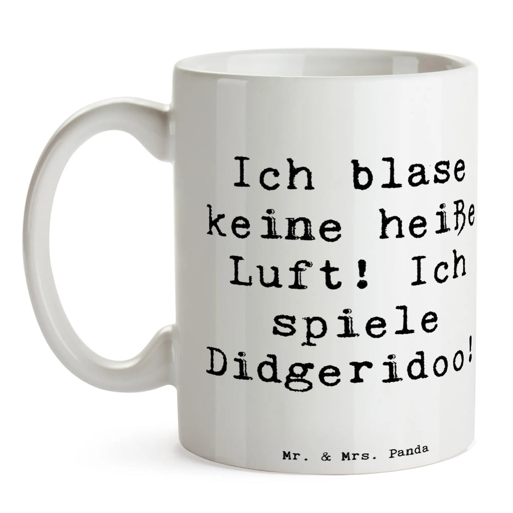 Tasse Spruch Didgeridoo Spieler Porzellantasse, Tasse mit Zitaten, Bürotasse, Keramiktasse, Tasse mit Motiven, Kaffeetasse, Teetasse, Tasse, Geschenktasse, Instrumente, Geschenke Musiker, Musikliebhaber