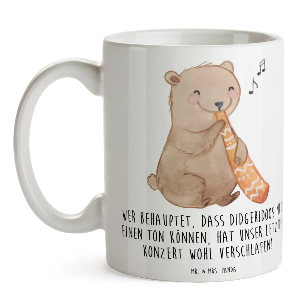 Mug Wer behauptet, dass Didgeridoos nur einen Ton können, hat unser letztes Konzert wohl verschlafen! Kaffeetasse, Teetasse, Keramiktasse, Tasse, Tasse mit Zitaten, Geschenktasse, Bürotasse, Porzellantasse, Tasse mit Motiven, Instrumente, Geschenke Musiker, Musikliebhaber