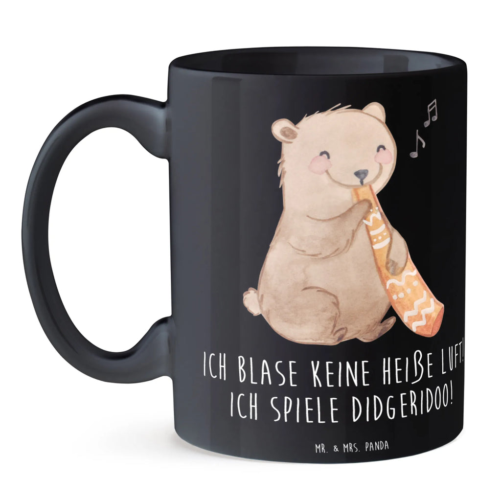 Mug Ich blase keine heiße Luft! Ich spiele Didgeridoo! Kaffeetasse, Keramiktasse, Porzellantasse, Bürotasse, Tasse, Geschenktasse, Teetasse, Tasse mit Zitaten, Tasse mit Motiven, Instrumente, Geschenke Musiker, Musikliebhaber