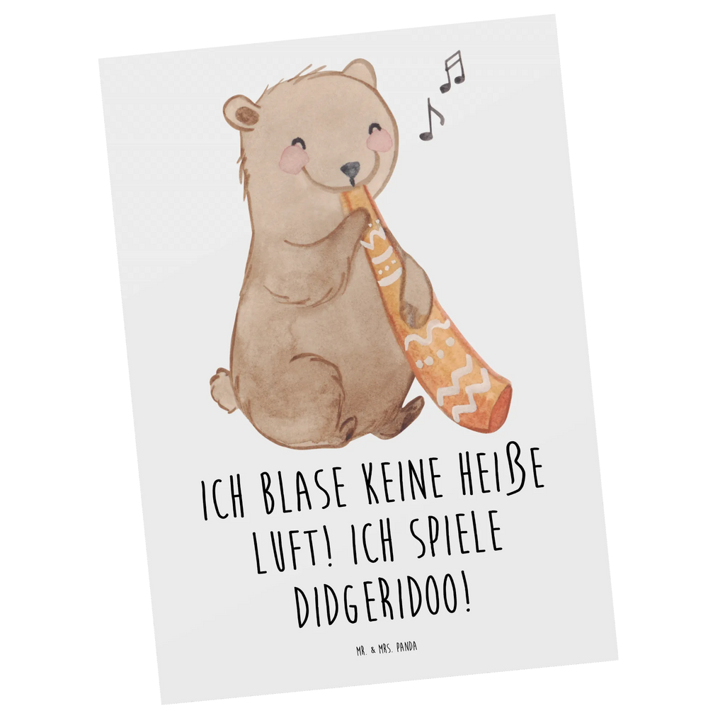 Postkarte Didgeridoo Spieler Einladungskarte, Karte, Geschenkkarte, Postkarte, Grußkarte, Ansichtskarten, Einladung, Einladungskarten Geburtstag, Geburtstagskarte, Einladung Geburtstag, Ansichtskarte, Dankeskarte, Instrumente, Geschenke Musiker, Musikliebhaber