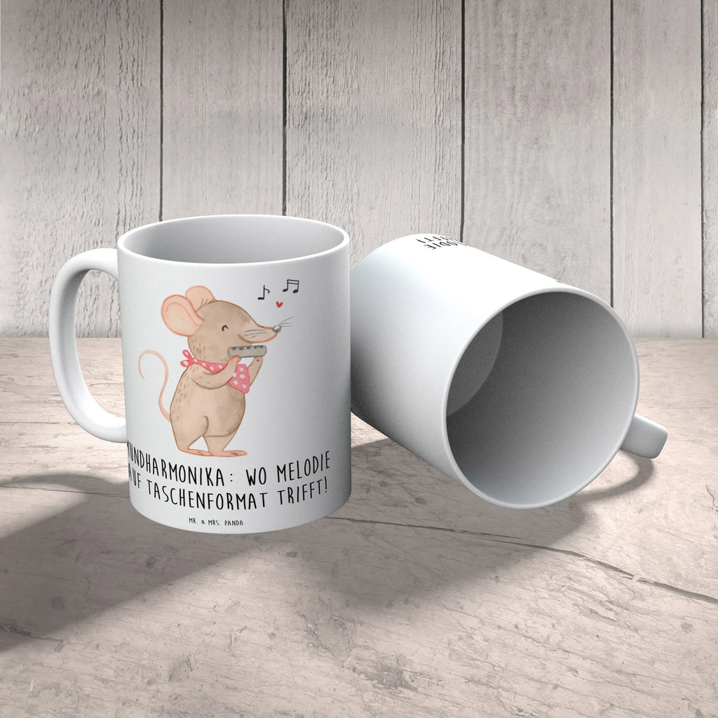 Tasse Mundharmonika: Wo Melodie auf Taschenformat trifft! Tasse, Teetasse, Kaffeetasse, Tasse mit Zitaten, Keramiktasse, Bürotasse, Tasse mit Motiven, Porzellantasse, Geschenktasse, Instrumente, Geschenke Musiker, Musikliebhaber