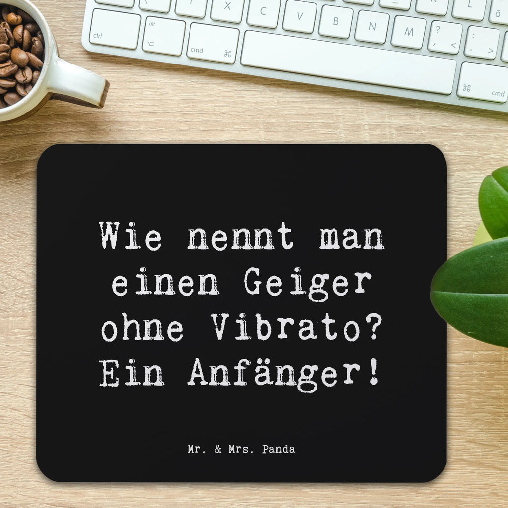 Mouse mat Saying Wie nennt man einen Geiger ohne Vibrato? Ein Anfänger! Mauspad, Designer Mauspad, Computer zubehör, Mausunterlage, Büroausstattung, PC Zubehör, Einzigartiges Mauspad, Mousepad, Arbeitszimmer, Mauspad Büro, Instrumente, Geschenke Musiker, Musikliebhaber