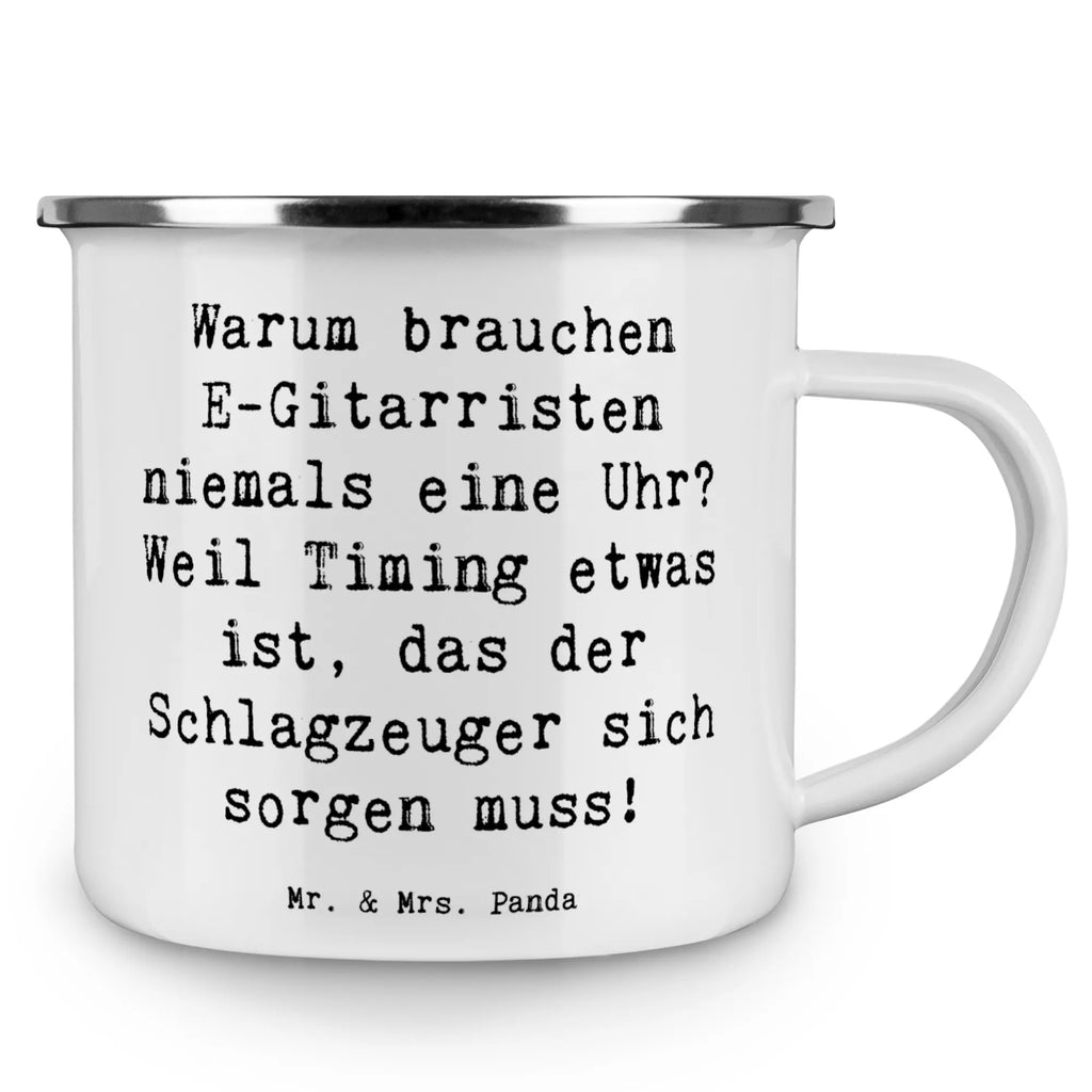 Enamel camping mug Saying Warum brauchen E-Gitarristen niemals eine Uhr? Weil Timing etwas ist, das der Schlagzeuger sich sorgen muss! Campingbecher, Blechtasse, Camping Tassen Emaille, Emaille Becher, Emailletasse, Tasse Camping, Camping Becher, Emaille Campingbecher, Outdoor Tasse, Emaille Tasse Camping, Camping Tasse Emaille, Edelstahl Trinkbecher, Metall Tasse, Camping Tassen, Tasse Emaille, Kaffee Blechtasse, Emaille Trinkbecher, Blechtassen, Blechtasse Outdoor, Emaille Becher Camping, Outdoor Becher, Camping Becher Edelstahl, Campingtassen, Metalltasse für Camping, Emaille Tasse, Trinkbecher, Campingtasse, Camping Tasse Metall, Emaille Tassen, Metalltasse, Instrumente, Geschenke Musiker, Musikliebhaber