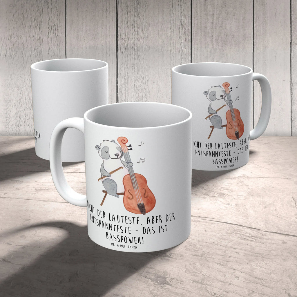 Mug Nicht der Lauteste, aber der Entspannteste - Das ist Basspower! Tasse mit Motiven, Keramiktasse, Porzellantasse, Bürotasse, Geschenktasse, Teetasse, Tasse mit Zitaten, Kaffeetasse, Tasse, Instrumente, Geschenke Musiker, Musikliebhaber
