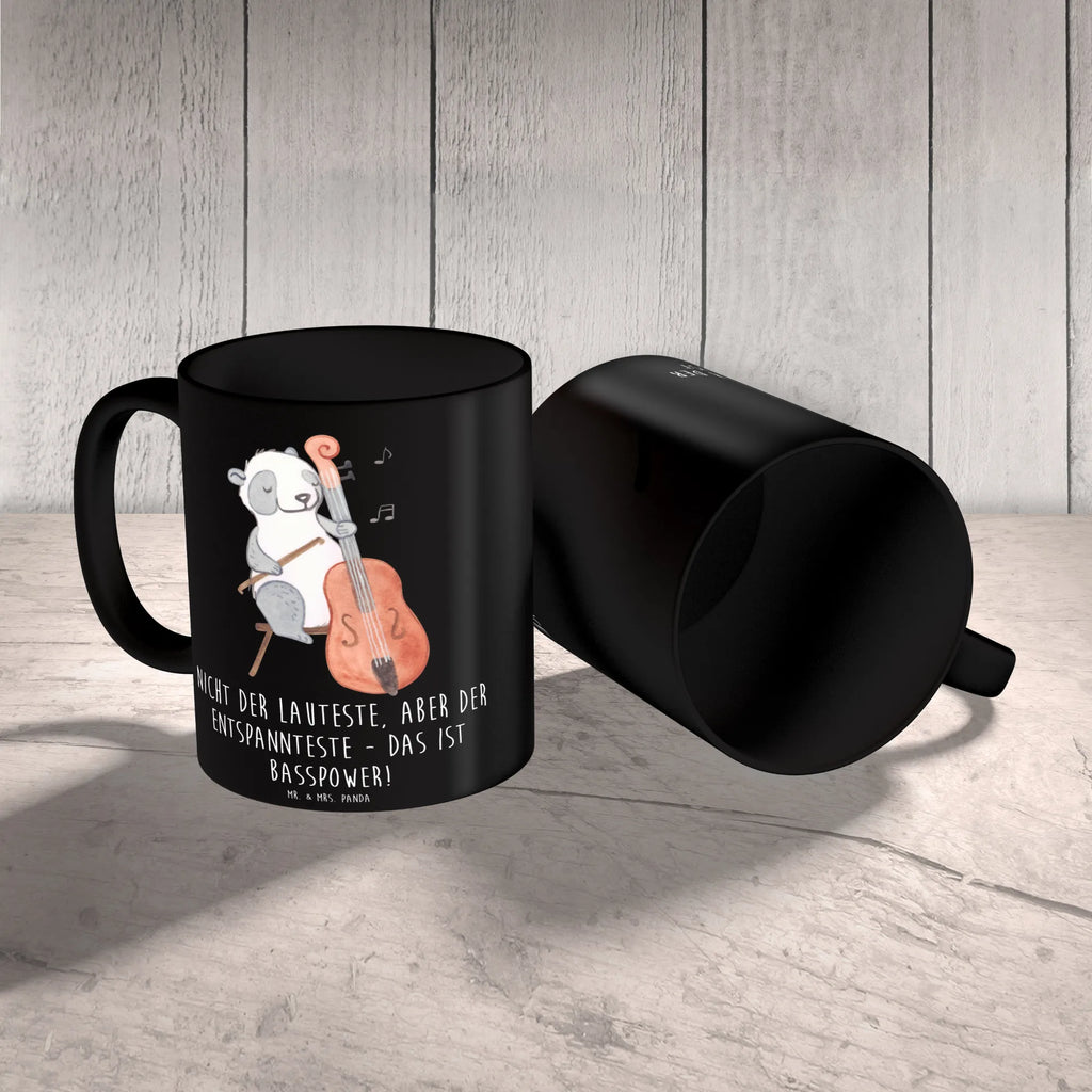 Mug Nicht der Lauteste, aber der Entspannteste - Das ist Basspower! Tasse mit Motiven, Keramiktasse, Porzellantasse, Bürotasse, Geschenktasse, Teetasse, Tasse mit Zitaten, Kaffeetasse, Tasse, Instrumente, Geschenke Musiker, Musikliebhaber