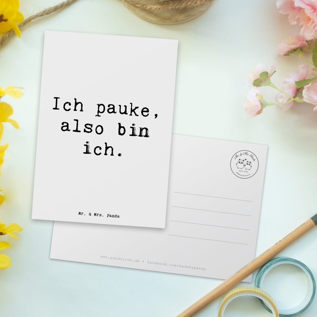 Postkarte Spruch Pauken Motivation Einladungskarte, Karte, Einladung Geburtstag, Einladung, Ansichtskarte, Ansichtskarten, Geburtstagskarte, Grußkarte, Dankeskarte, Postkarte, Geschenkkarte, Einladungskarten Geburtstag, Instrumente, Geschenke Musiker, Musikliebhaber