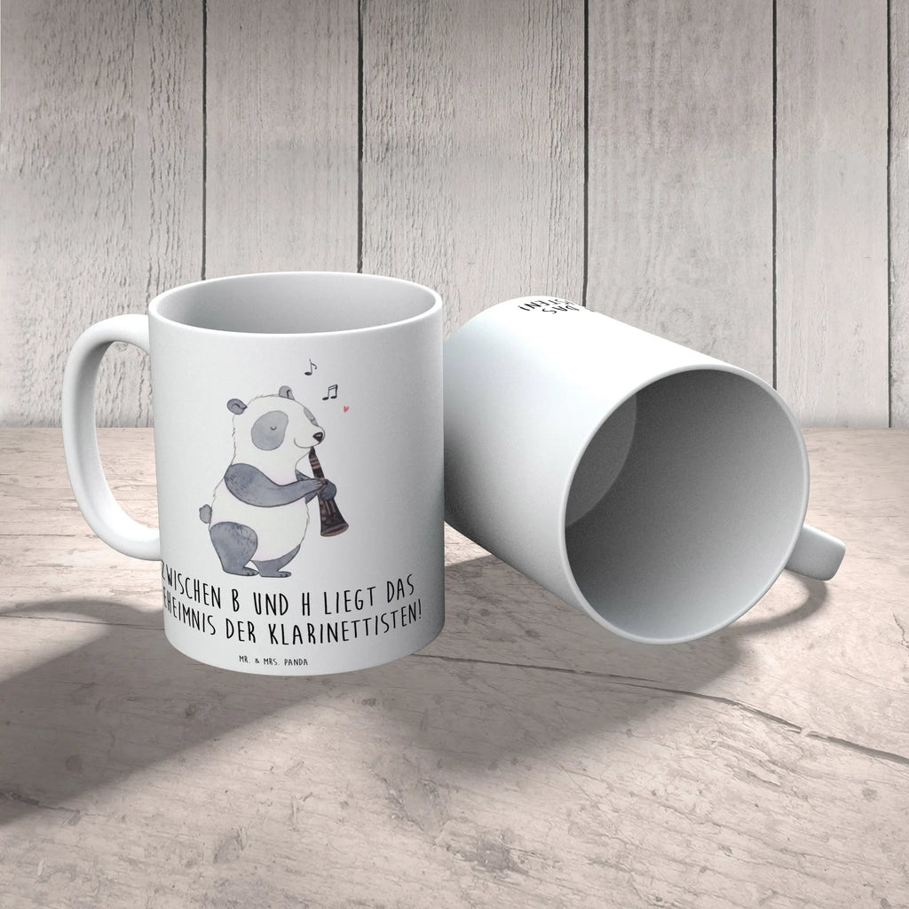 Tasse Klarinette Geheimnis Teetasse, Tasse mit Motiven, Porzellantasse, Tasse mit Zitaten, Bürotasse, Kaffeetasse, Tasse, Geschenktasse, Keramiktasse, Instrumente, Geschenke Musiker, Musikliebhaber