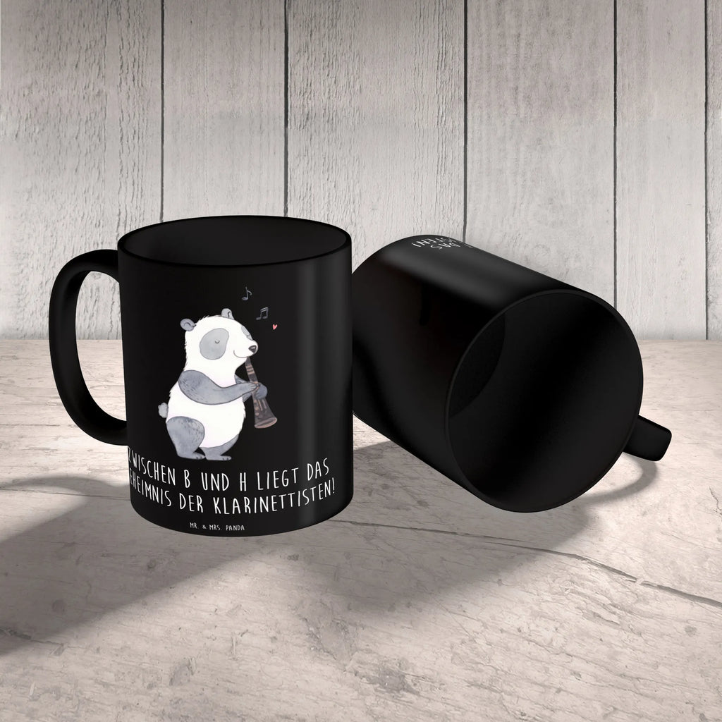 Tasse Klarinette Geheimnis Teetasse, Tasse mit Motiven, Porzellantasse, Tasse mit Zitaten, Bürotasse, Kaffeetasse, Tasse, Geschenktasse, Keramiktasse, Instrumente, Geschenke Musiker, Musikliebhaber