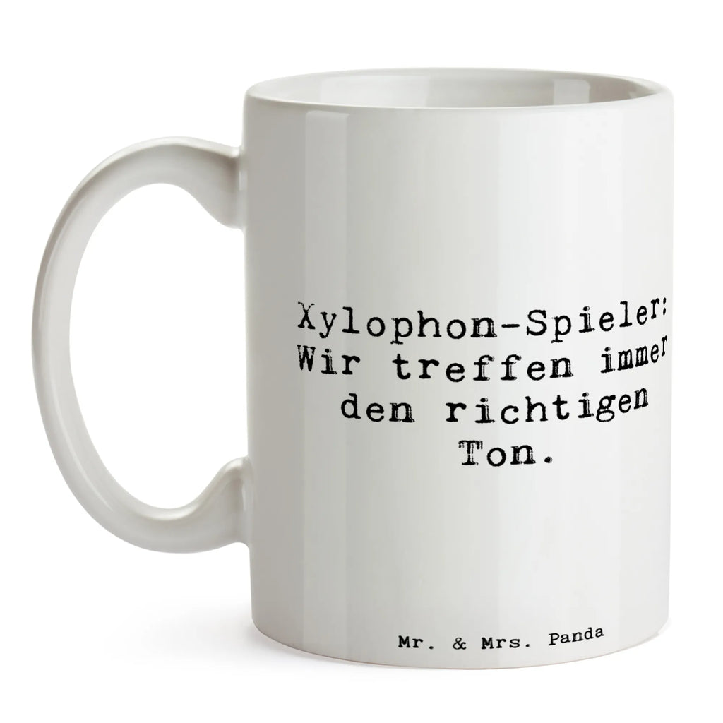 Tasse Spruch Xylophon Melodie Bürotasse, Keramiktasse, Tasse, Tasse mit Zitaten, Geschenktasse, Tasse mit Motiven, Teetasse, Porzellantasse, Kaffeetasse, Instrumente, Geschenke Musiker, Musikliebhaber