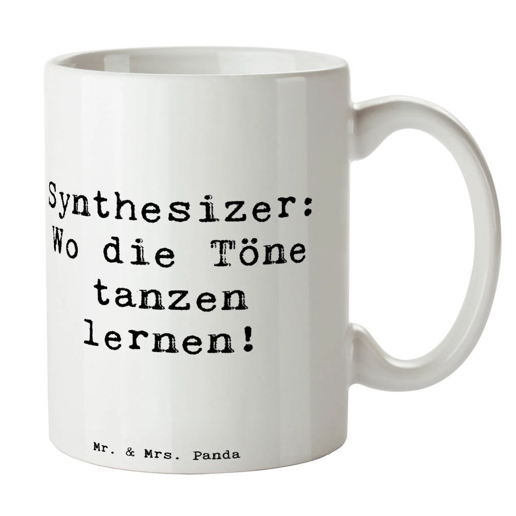 Tasse Spruch Synthesizer Tanz Tasse mit Motiven, Porzellantasse, Kaffeetasse, Teetasse, Tasse, Bürotasse, Geschenktasse, Tasse mit Zitaten, Keramiktasse, Instrumente, Geschenke Musiker, Musikliebhaber