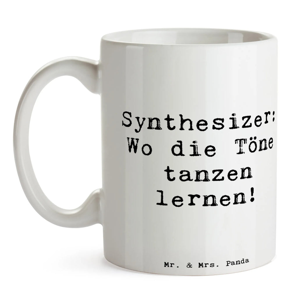 Tasse Spruch Synthesizer Tanz Tasse mit Motiven, Porzellantasse, Kaffeetasse, Teetasse, Tasse, Bürotasse, Geschenktasse, Tasse mit Zitaten, Keramiktasse, Instrumente, Geschenke Musiker, Musikliebhaber
