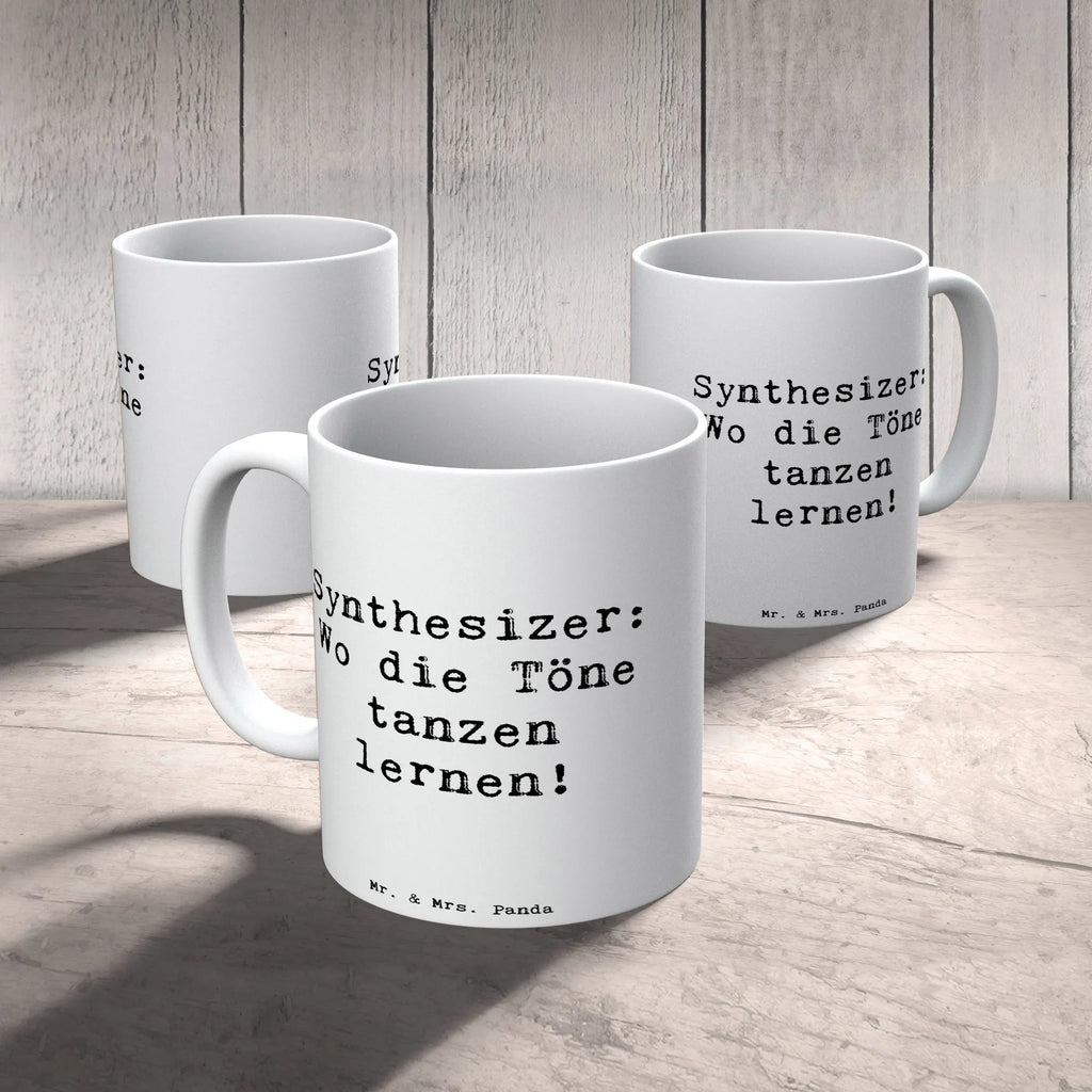 Tasse Spruch Synthesizer Tanz Tasse mit Motiven, Porzellantasse, Kaffeetasse, Teetasse, Tasse, Bürotasse, Geschenktasse, Tasse mit Zitaten, Keramiktasse, Instrumente, Geschenke Musiker, Musikliebhaber