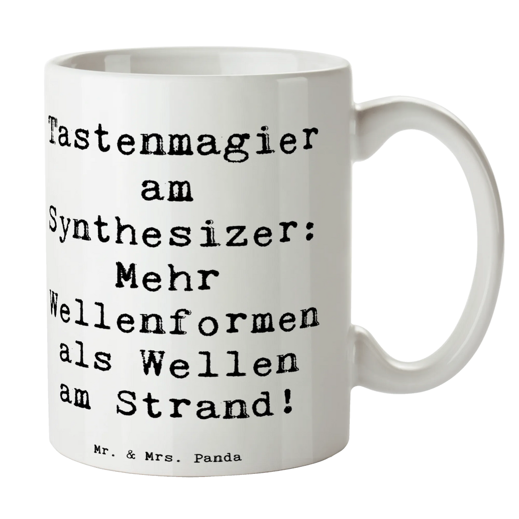 Tasse Spruch Synthesizer Magie Tasse mit Zitaten, Bürotasse, Porzellantasse, Kaffeetasse, Teetasse, Keramiktasse, Tasse, Geschenktasse, Tasse mit Motiven, Instrumente, Geschenke Musiker, Musikliebhaber