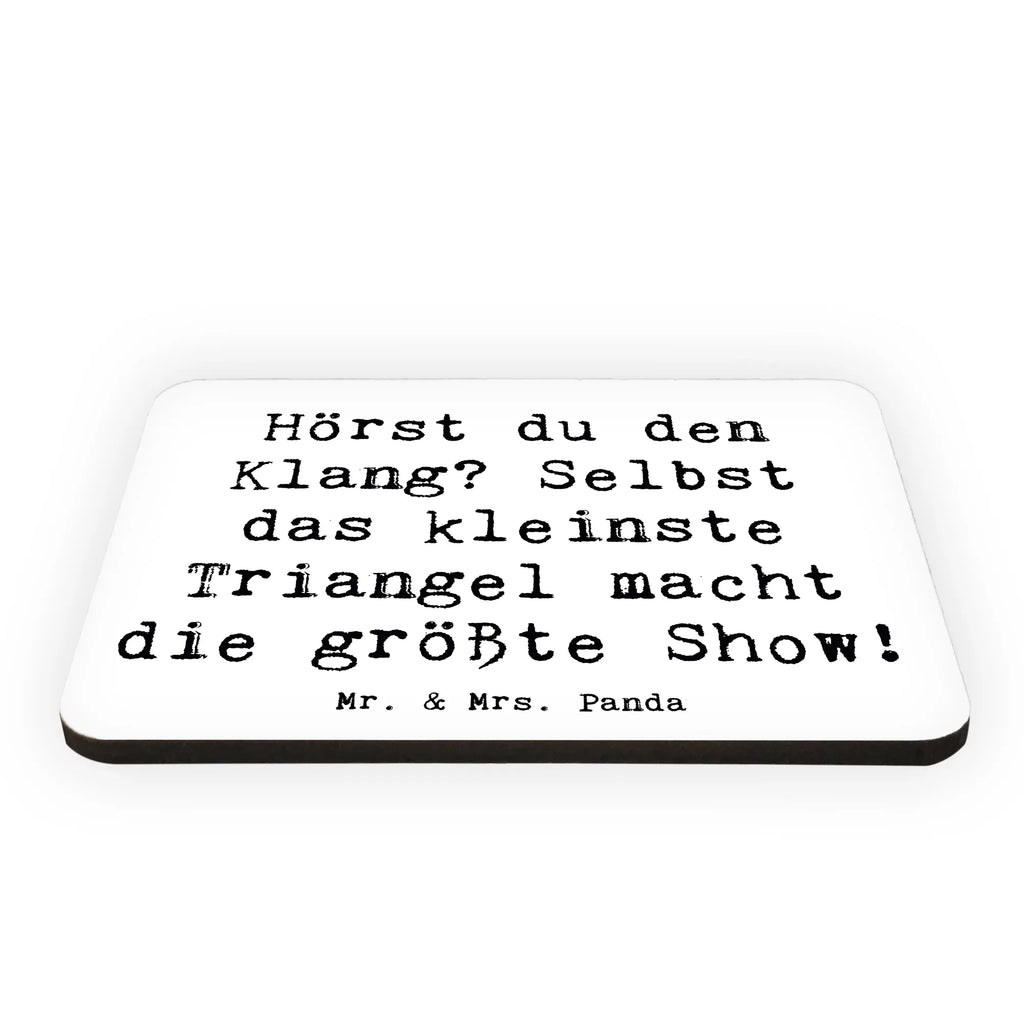 Magnet Spruch Triangel Klang Whiteboard Magnet, Kühlschrankmagnet, Souvenir Magnet, Dekomagnet, Notiz Magnet, Motivmagnete, Pinnwandmagnet, Kühlschrank Dekoration, Instrumente, Geschenke Musiker, Musikliebhaber