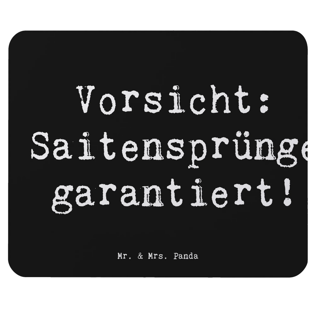 Mauspad Vorsicht: Saitensprünge garantiert! Mousepad, Computer zubehör, Büroausstattung, PC Zubehör, Arbeitszimmer, Mauspad, Einzigartiges Mauspad, Designer Mauspad, Mausunterlage, Mauspad Büro, Instrumente, Geschenke Musiker, Musikliebhaber