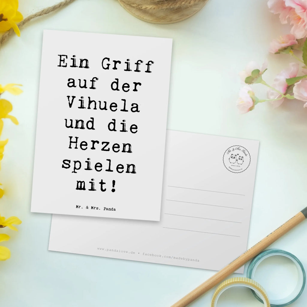 Postkarte Spruch Vihuela Herzklang Grußkarte, Ansichtskarten, Einladung Geburtstag, Karte, Einladungskarten Geburtstag, Einladung, Einladungskarte, Geschenkkarte, Dankeskarte, Postkarte, Ansichtskarte, Geburtstagskarte, Instrumente, Geschenke Musiker, Musikliebhaber