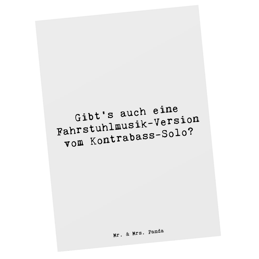 Postcard Saying Gibt's auch eine Fahrstuhlmusik-Version vom Kontrabass-Solo? Einladung, Grußkarte, Postkarte, Ansichtskarten, Dankeskarte, Karte, Einladung Geburtstag, Ansichtskarte, Geschenkkarte, Einladungskarten Geburtstag, Geburtstagskarte, Einladungskarte, Instrumente, Geschenke Musiker, Musikliebhaber