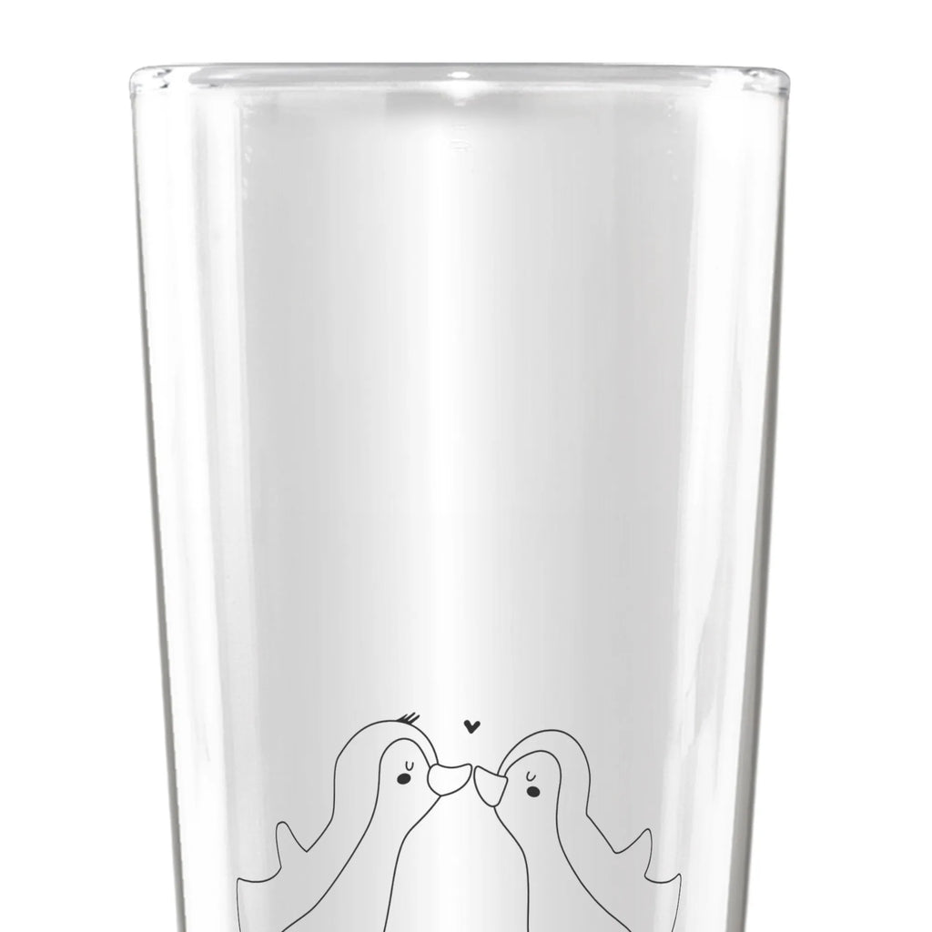 szklanka piwa Pingwiny Pocałunek Miłość, partner, przyjaciel, przyjaciółka, mąż, żona, wesele, zaręczyny, prośba o rękę, prezent miłosny, rocznica, dzień ślubu