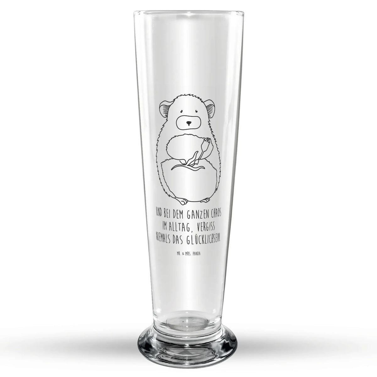 Beer glass chinchilla flower Glasbecher, Bier Glas, Bierglas, Glasbierglas, Trinkglas, Bierbecher, Lustige Sprüche, Tiere, Tiermotive, Gute Laune, Liebeskummer, Kummer, Chinchillas, Glücklichsein, Büroalltag, Chaos, Büro, traurig sein, Chinchilla, Depressionen