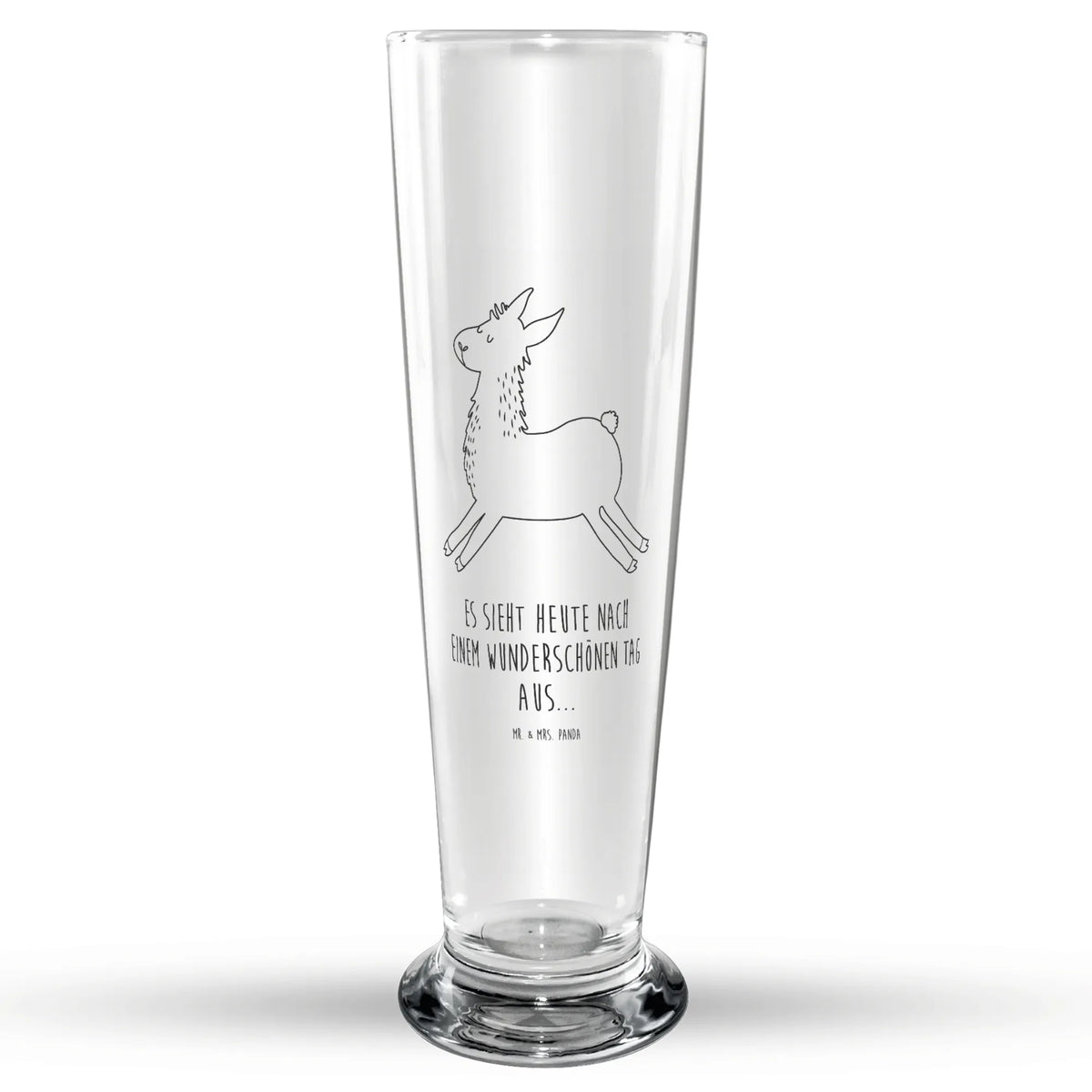 Bierglas Lama Springen Bierbecher, Trinkglas, Bier Glas, Glasbierglas, Bierglas, Glasbecher, Lama, Alpaka, Glück, Start, Lieblingstag, Lamas, Abitur, Guten Morgen, Neustart, Freundin, Fröhlich, Prüfung, Happy Day, Liebeskummer