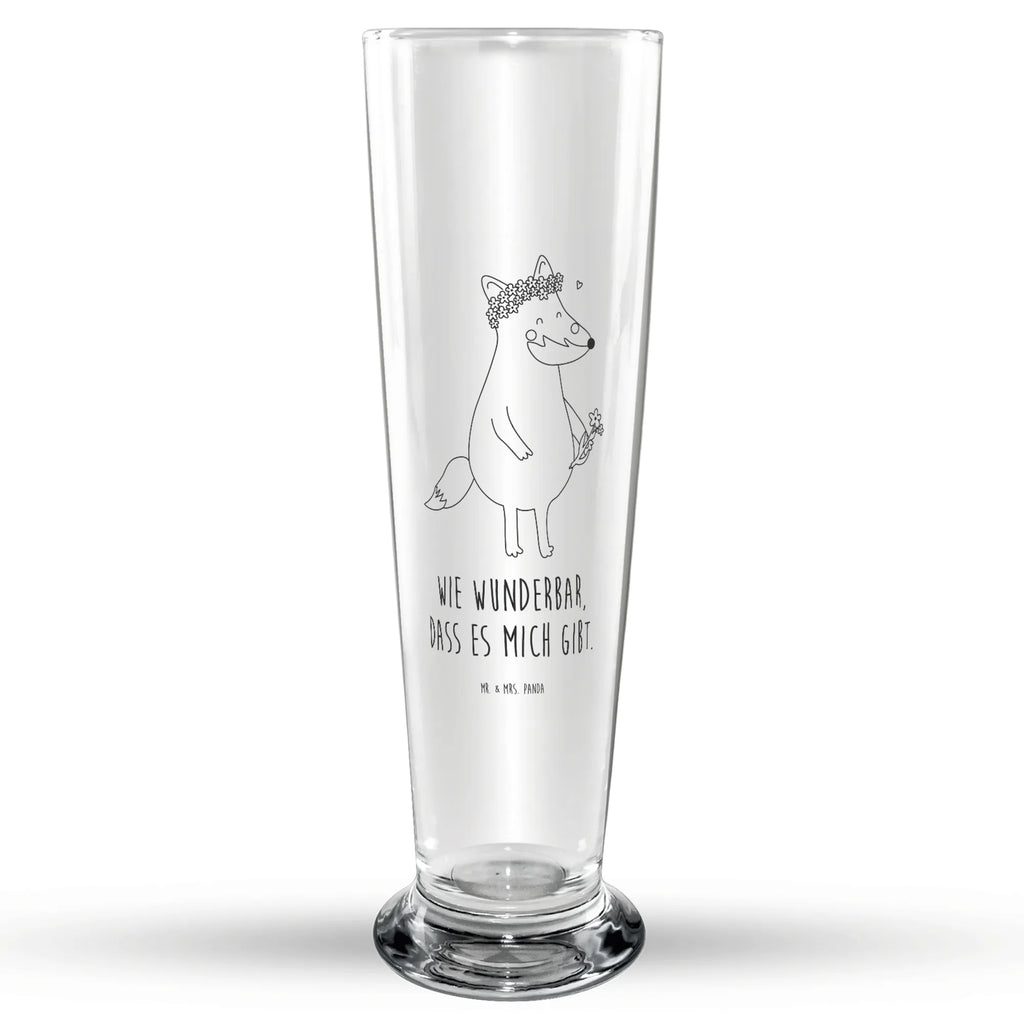 szklanka piwa lis Kwiaty Lis