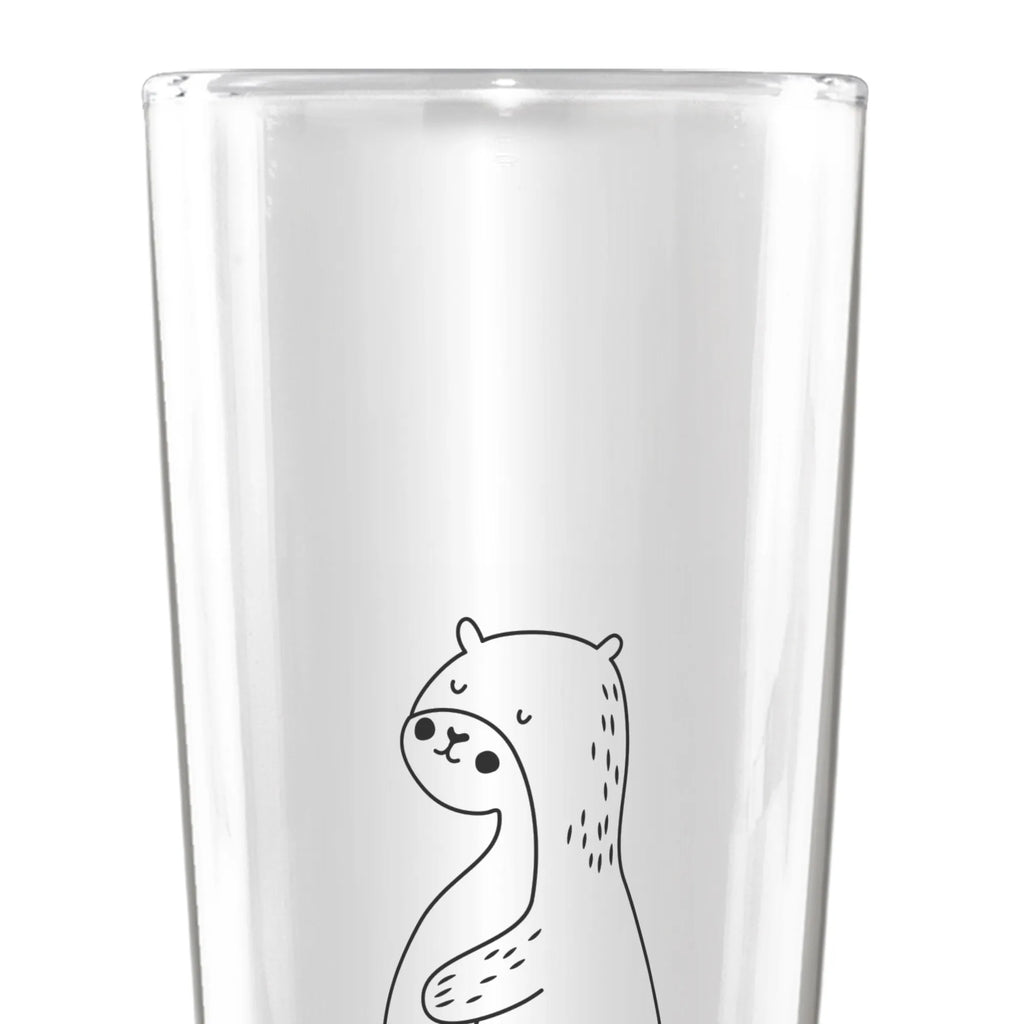 Beer glass otter Belly otter, marten, sea otter, European otter, water mammal, aquatic animal, baby otter, predator, water, otter gifts, animal lover, gift ideas for animal lovers, animal, mammal, water animal, gifts for people in love, Otter Sea Otter Lake Otter