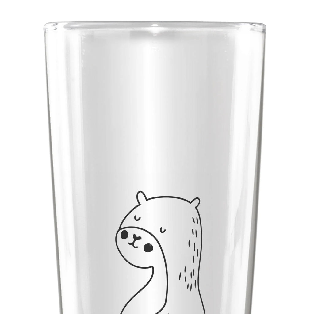 Beer glass otter Belly otter, marten, sea otter, European otter, water mammal, aquatic animal, baby otter, predator, water, otter gifts, animal lover, gift ideas for animal lovers, animal, mammal, water animal, gifts for people in love, Otter Sea Otter Lake Otter