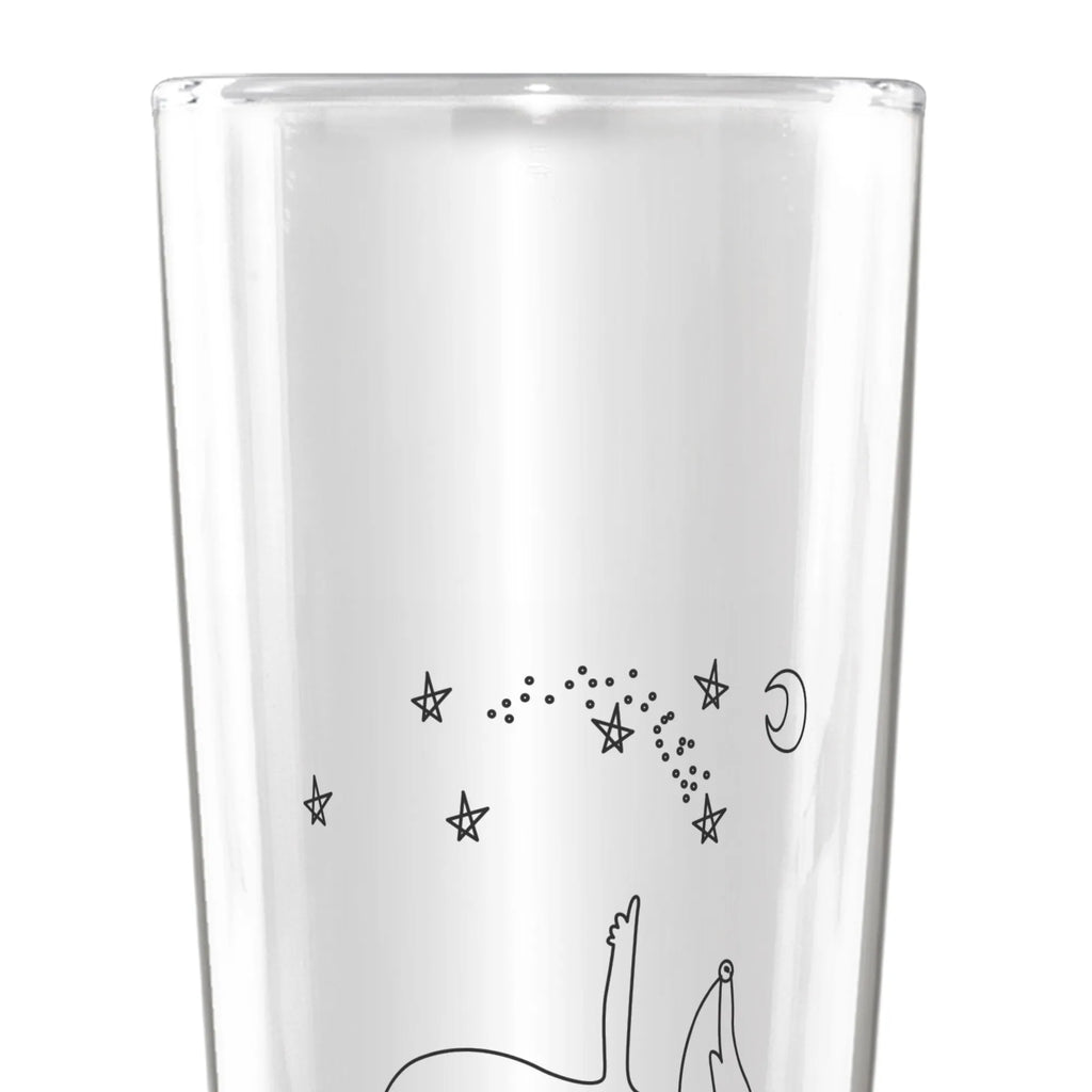 Beer glass Fox Stars fox, foxes, forest wildlife, clever as a fox, animal lover, words of consolation, Always Look on the Bright Side of Life, Romance, Fox, Saying beautiful, Saying positive
