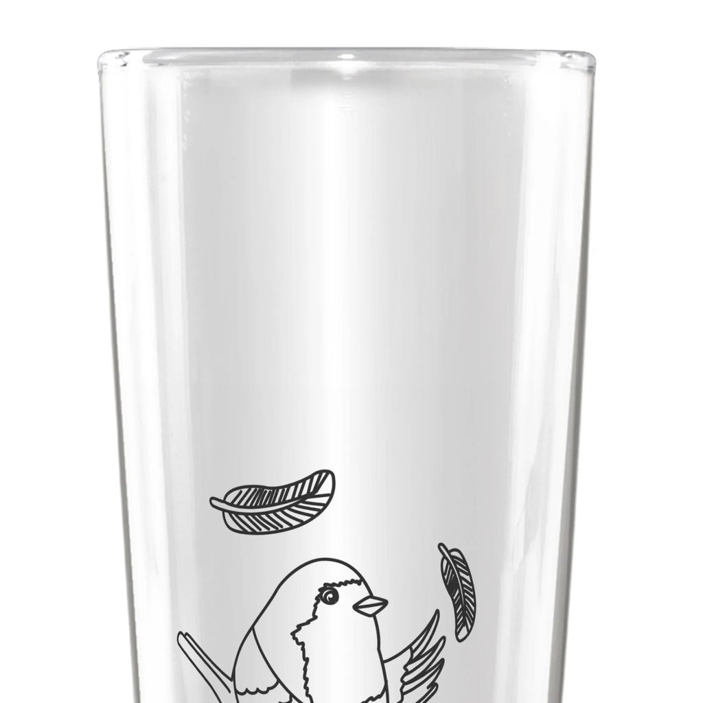 szklanka piwa rudzik Pióra Motywy zwierzęce, dobra energia, zabawne powiedzonka, zwierzęta