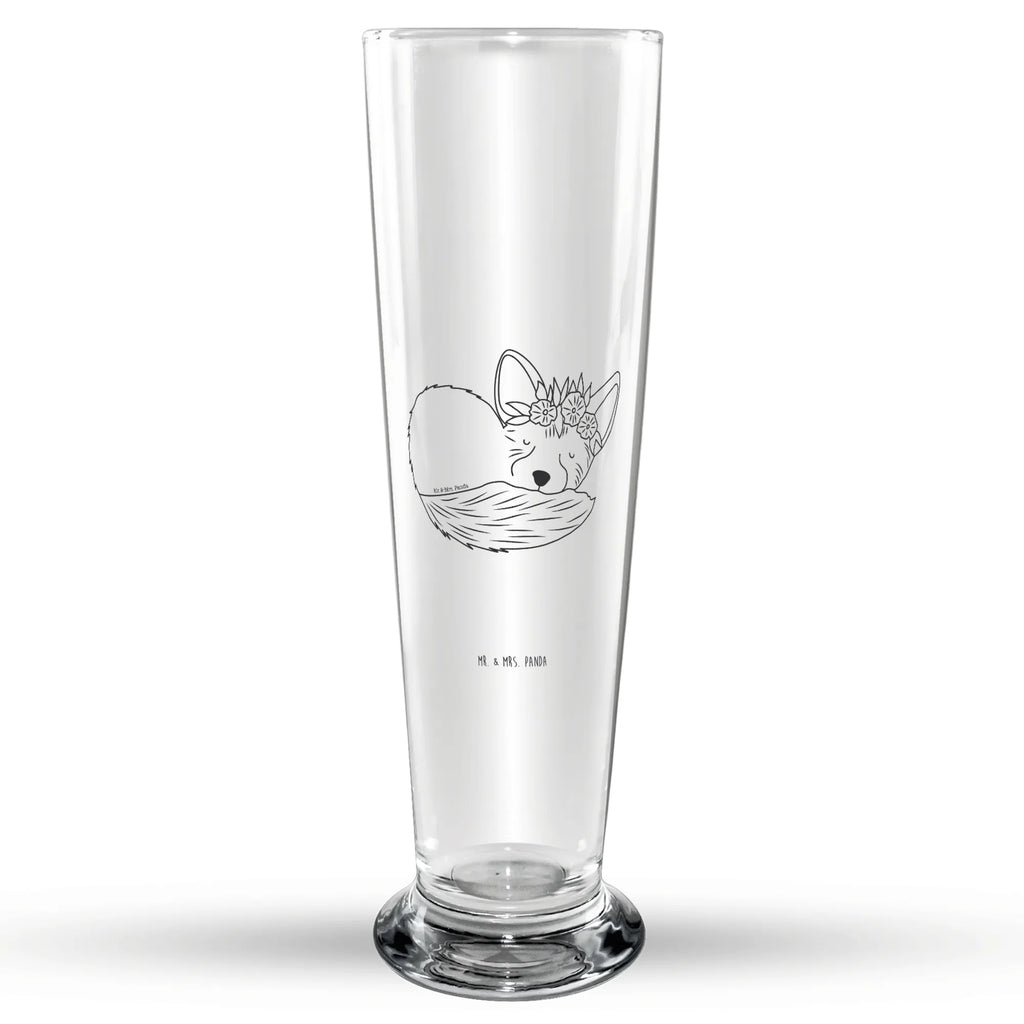 szklanka piwa lis pustynny kwiaty Afryka, dzikie zwierzęta