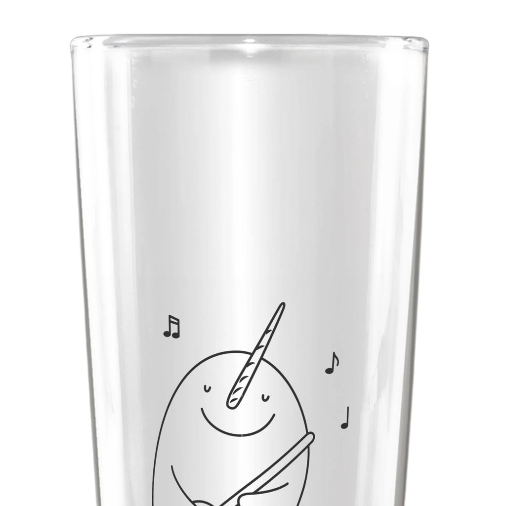 Spersonalizowany kufel do piwa narwal Gitara Zwierzeta morskie, Morze, Wakacje