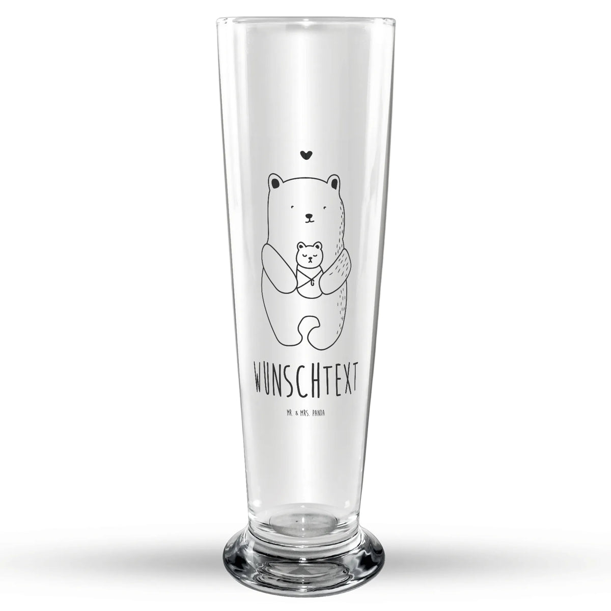 Personalized Beer Glass bear infant bear, teddy, teddy bear, cuddly toy, parents, congratulations, birth, birthday, grandchild, nephew, baptism, niece, baby, mother, baptized child, grandson