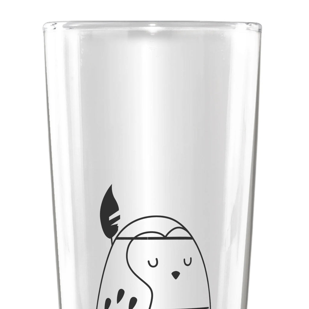 Spersonalizowany kufel do piwa sowa Ozdoba z piór Sowa