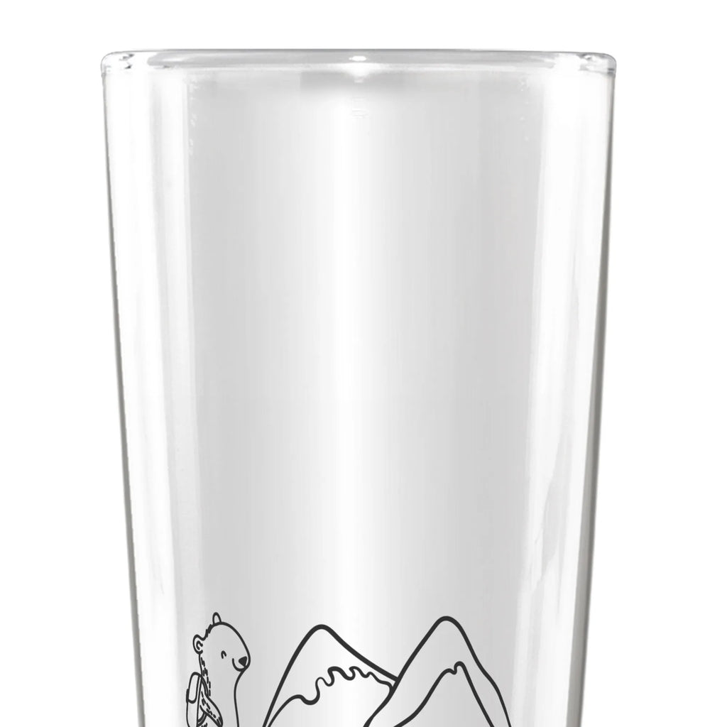 Personalized Beer Glass bear Rockclimbing Gift, sport, hobby, giving, thank you, award, profit, athlete, hiking, trekking, alpine hiking, Mountaineering, mountain sports, alpinism