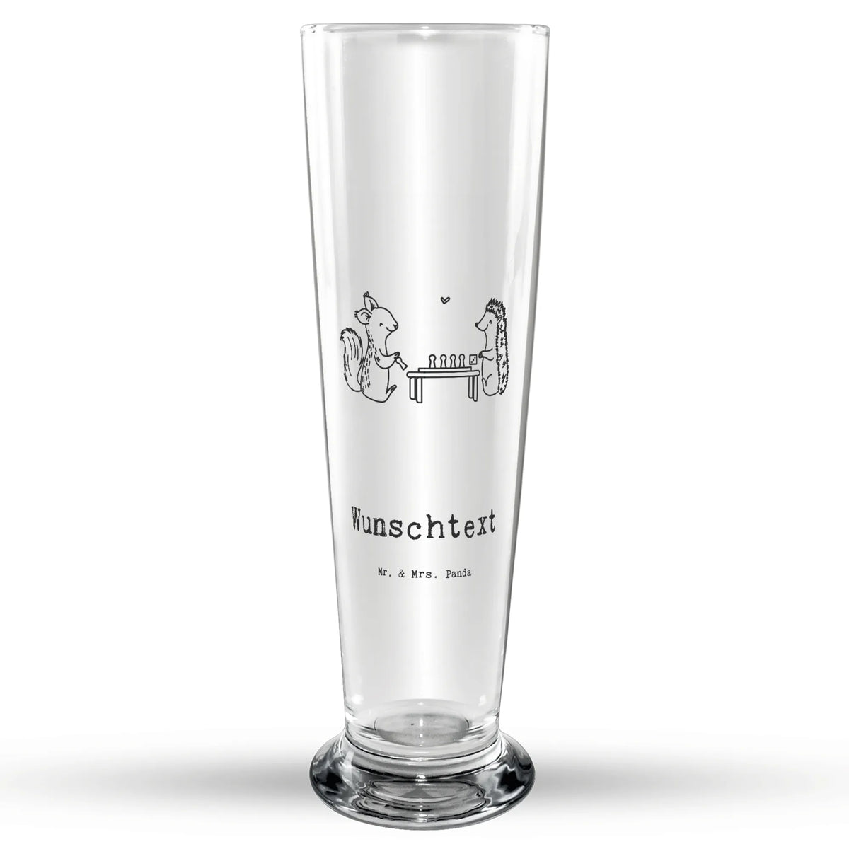 Personalized Beer Glass Squirrel board games Gift, giving, thank you, award, profit, athlete, Board games, game night, games