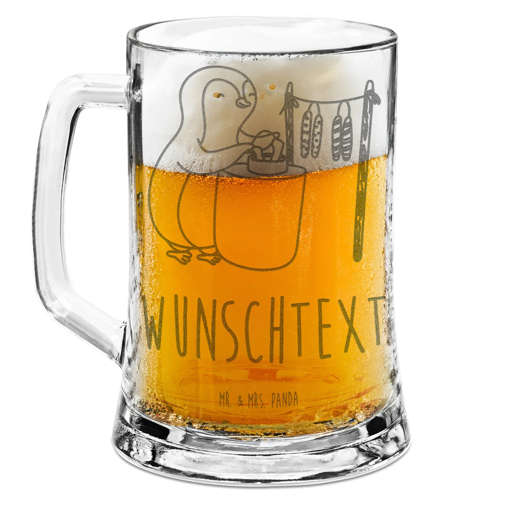 Personalizowany kufel do piwa z grawerem Pingwin Robienie świec Prezent, Sport, Dyscyplina sportowa, Hobby, Darować, Dziękuję, Dzięki, Wyróżnienie, Wygrana, Sportowiec