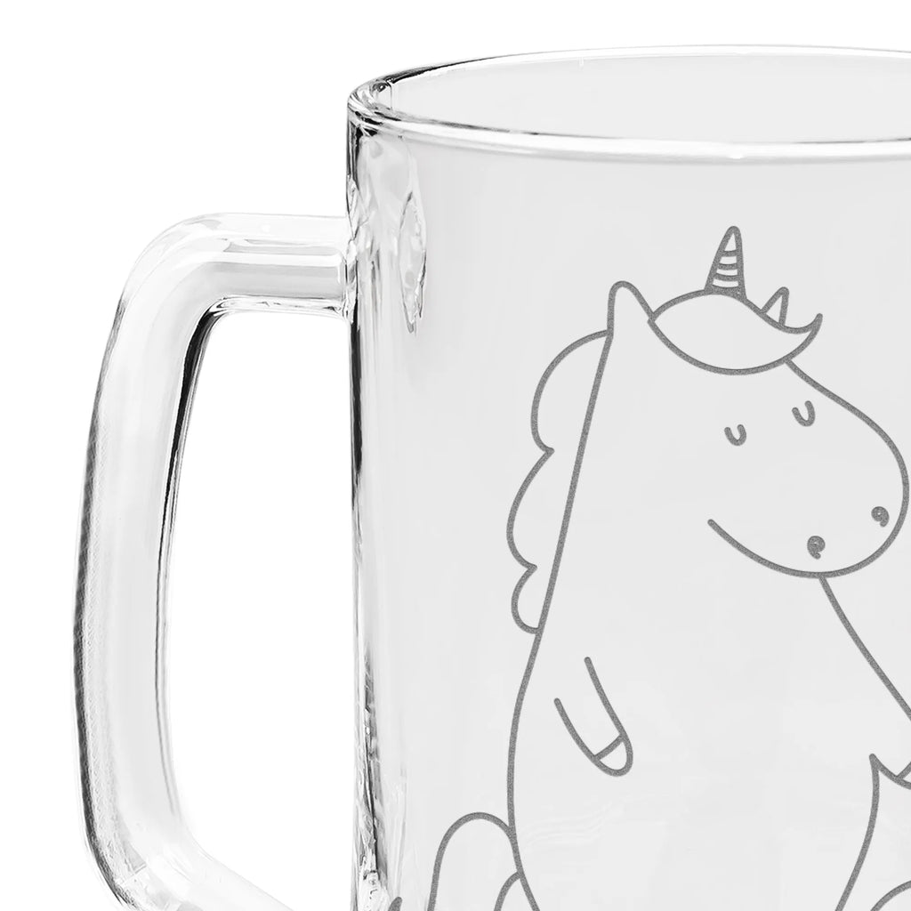 Engraved Beer Mug unicorn teddy unicorn, unicorns, bed, girlfriend, child present, Unicorn, child gift, sweet, single, single life, dreaming, sleep, good night