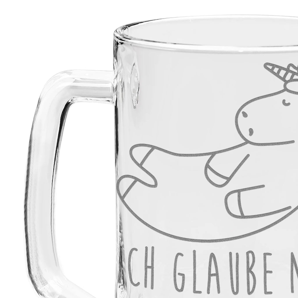 Engraved Beer Mug unicorn cloud 7 unicorn, unicorns, people, faith, in love, smile, Unicorn, witty, reality, gift, Funny