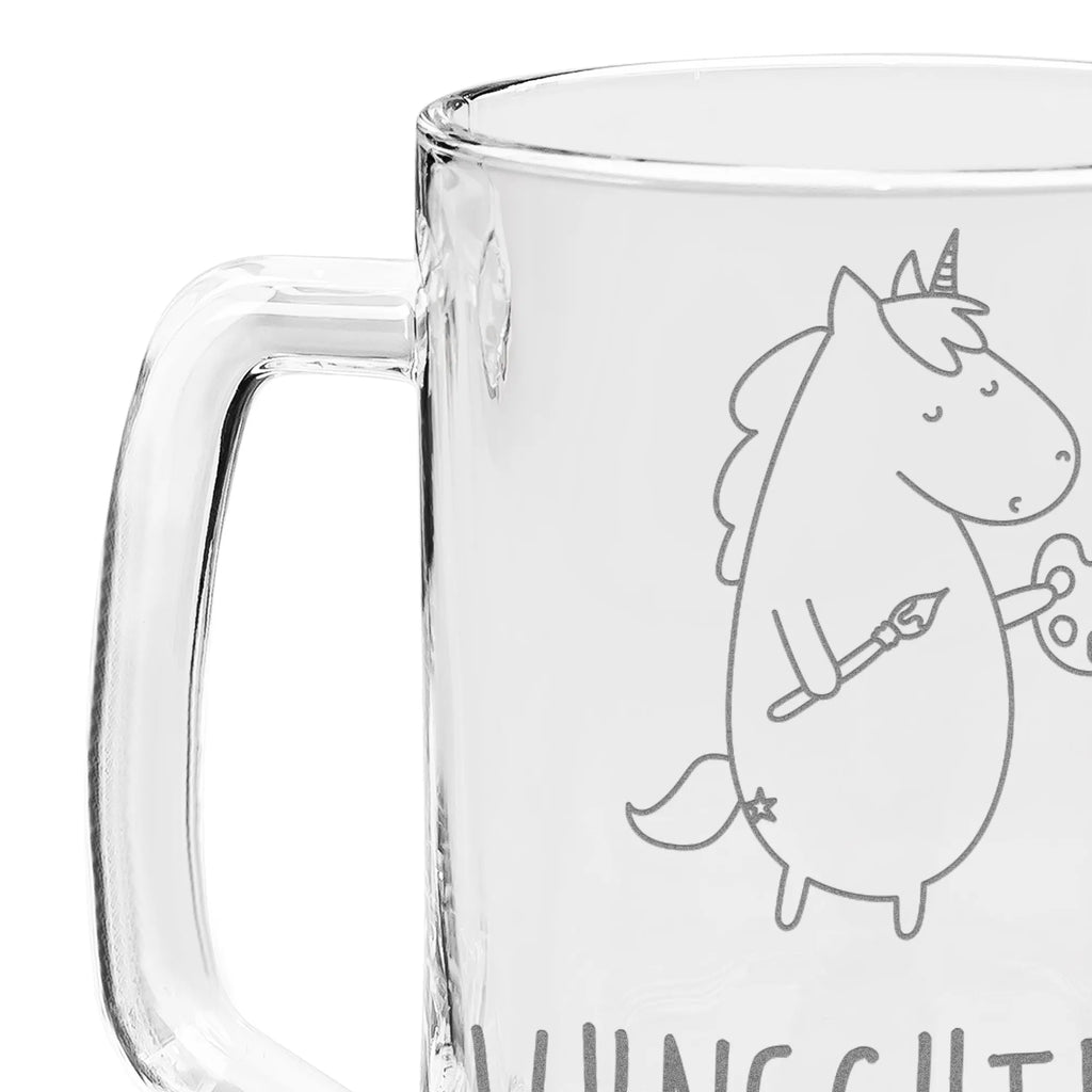 Personalisierter Gravur Bierkrug Einhorn Künstler Bierseidel Mit Wunschname, Vatertagskrug Mit Wunschname, Personalisierter Bierkrug Mit Namen, Jubiläums-Krug Mit Namen, Tonkrug Mit Namensdruck, Bierkrug Mit Namensgravur, Bierkrug Geschenk Mit Namensgravur, Bayerischer Bierkrug Mit Namensgravur, Geburtstagskrug Mit Name, Rustikaler Bierkrug Mit Namen, Porzellankrug Mit Wunschname, Glaskrug Mit Namensgravur, Maßkrug Mit Namensdruck, Hochzeitskrug Mit Namensgravur, Bierhumpen Mit Namensdruck, Brauerei-Krug Mit Wunschname, Kellnerkrug Mit Wunschname, Oktoberfestkrug Mit Name, Edelstahlkrug Mit Name, Zinnkrug Mit Namensgravur, Sammlerkrug Mit Namensgravur, Keramikkrug Mit Wunschname, Steinzeugkrug Mit Namensgravur, Gravierbarer Maßkrug Mit Namen, Traditioneller Bierkrug Mit Wunschname, Einhorn, Einhörner, Einhorn Deko, Unicorn, Pinsel, Maler, Farbe, Malen, Welt, Artist, Stift, Geschenk, Künstler, Englisch, Zeichnen