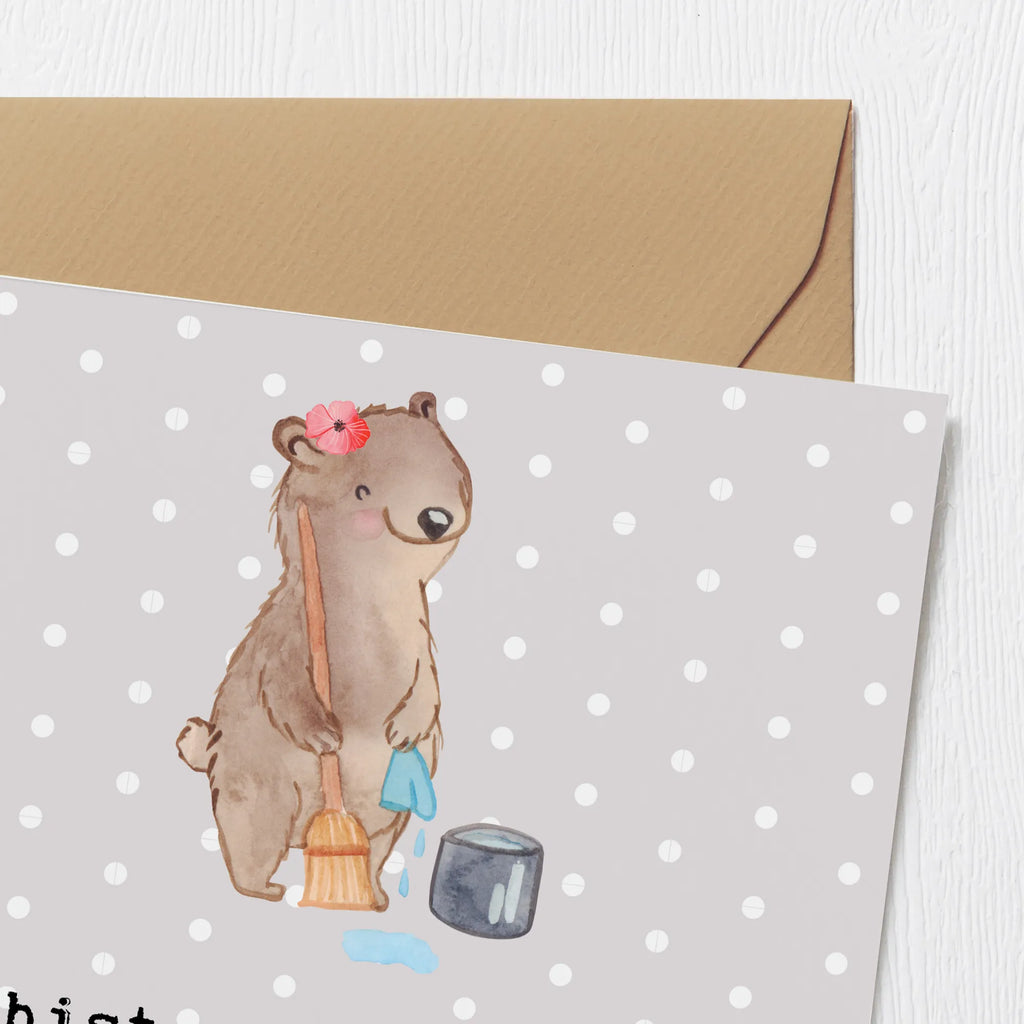 Deluxe Karte Reinigungskraft Herz Hochzeitskarte, Geburtstagskarte, Hochwertige Grußkarte, Hochwertige Klappkarte, Einladungskarte, Karte, Glückwunschkarte, Grußkarte, Klappkarte, Beruf, Ausbildung, Jubiläum, Abschied, Rente, Kollege, Kollegin, Geschenk, Schenken, Arbeitskollege, Mitarbeiter, Firma, Danke, Dankeschön