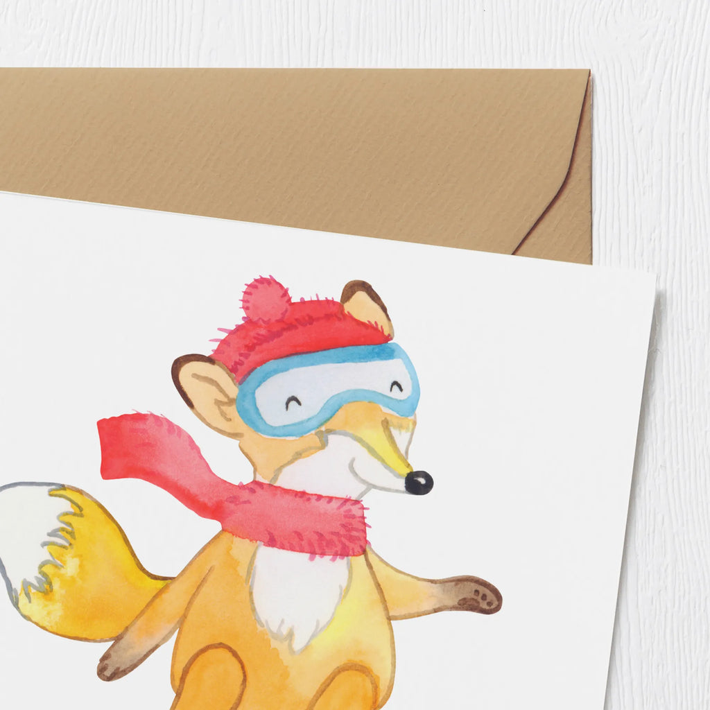 Deluxe Karte Hase Snowboarden Geburtstagskarte, Klappkarte, Grußkarte, Hochzeitskarte, Hochwertige Klappkarte, Einladungskarte, Karte, Hochwertige Grußkarte, Glückwunschkarte, Geschenk, Sport, Sportart, Hobby, Schenken, Danke, Dankeschön, Auszeichnung, Gewinn, Sportler, snowboarden, Snowboard, Winterurlaub, Snowboardschule, Wintersport