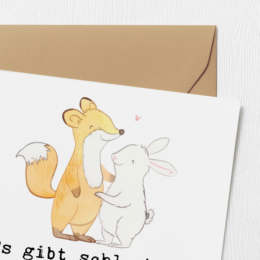 Deluxe Karte Fuchs Hase Freunde treffen Einladungskarte, Karte, Hochwertige Klappkarte, Hochzeitskarte, Glückwunschkarte, Geburtstagskarte, Hochwertige Grußkarte, Klappkarte, Grußkarte, Geschenk, Sport, Sportart, Hobby, Schenken, Danke, Dankeschön, Auszeichnung, Gewinn, Sportler, Freunde treffen