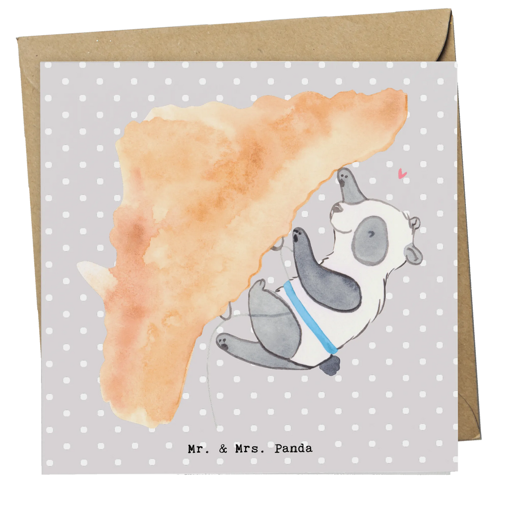 Deluxe Karte Panda Klettern Hochwertige Grußkarte, Karte, Hochwertige Klappkarte, Klappkarte, Einladungskarte, Glückwunschkarte, Hochzeitskarte, Geburtstagskarte, Grußkarte, Geschenk, Sport, Sportart, Hobby, Schenken, Danke, Dankeschön, Auszeichnung, Gewinn, Sportler, Kletterhalle, Bouldern, Klettersport, Klettern